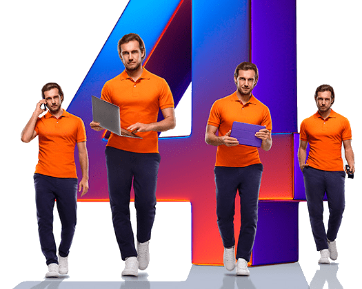 Великолепная четверка Ростелеком в&nbsp;деревня Палицы (Московская область)